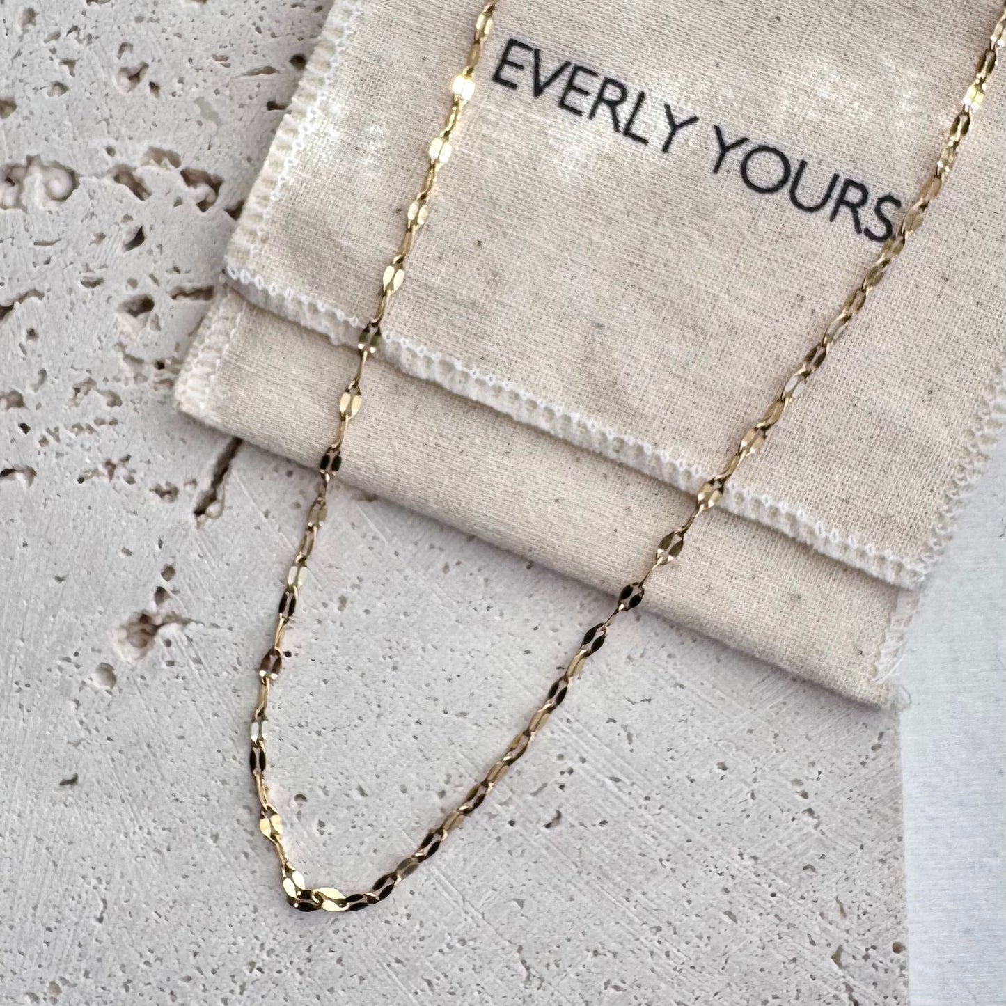 Sola Gold Sequin Necklace