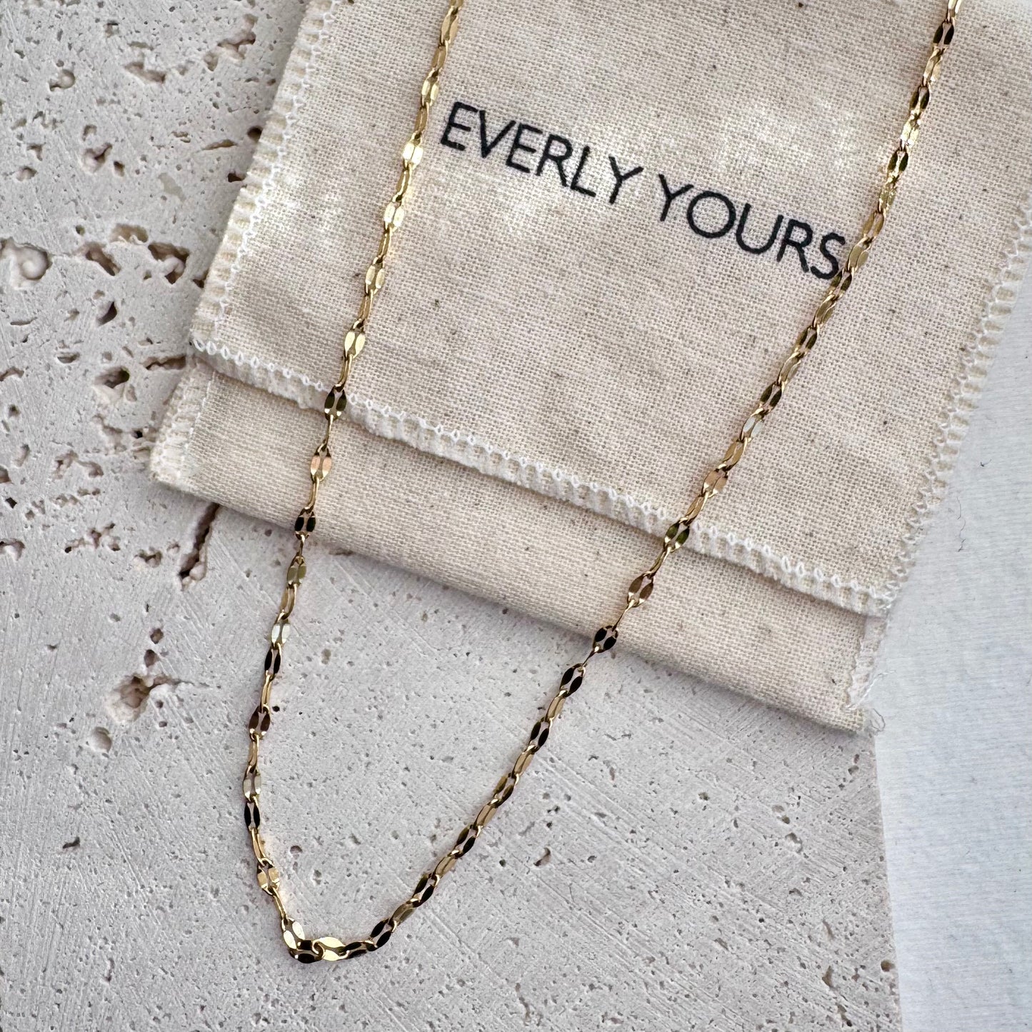 Sola Gold Sequin Necklace
