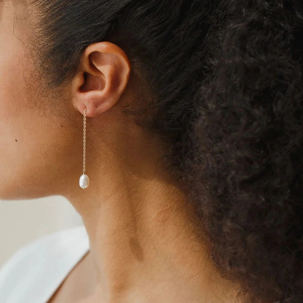 Freshwater Pearl Dangle Earrings