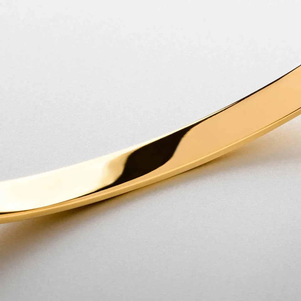 14K Gold Dainty Bangle Bracelet