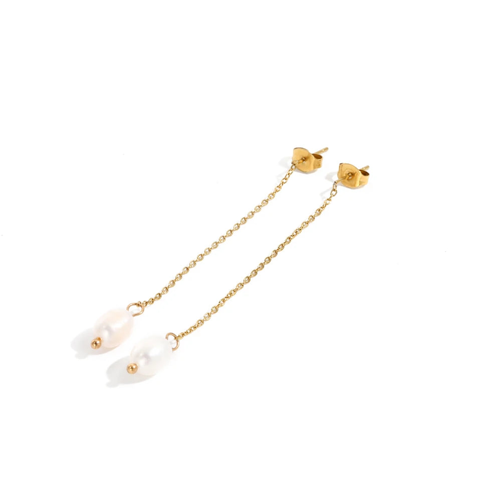 Freshwater Pearl Dangle Earrings