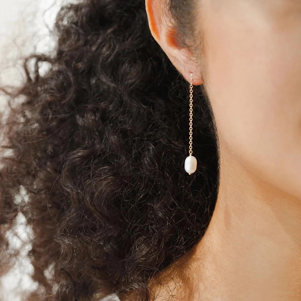 Freshwater Pearl Dangle Earrings