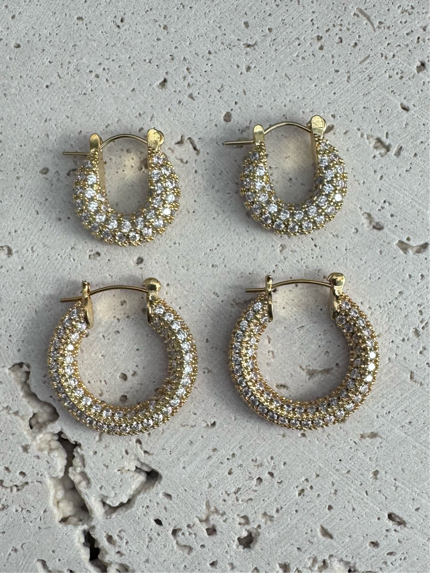 Diamond Paved Earring