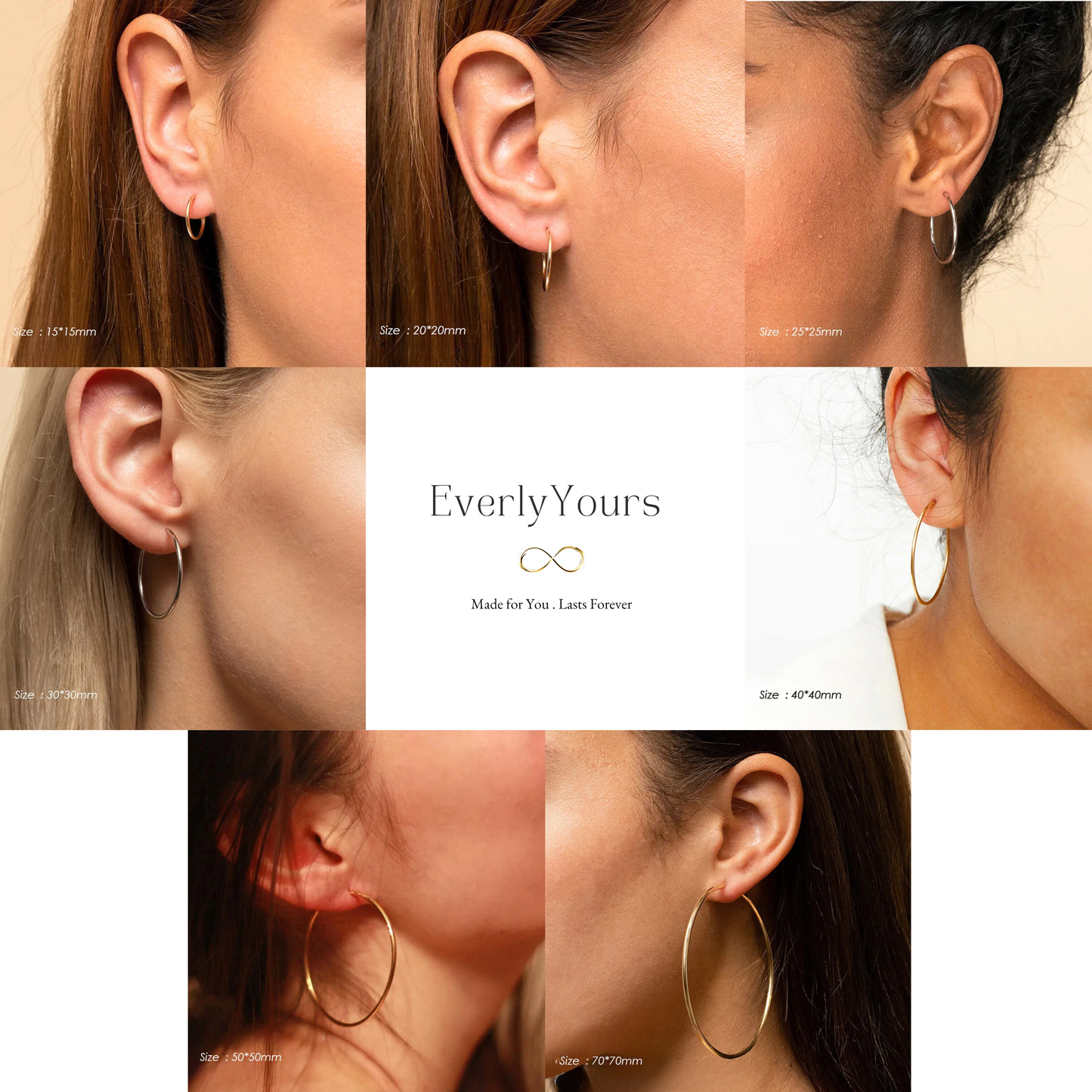 Everyday Thin Hoop Earrings