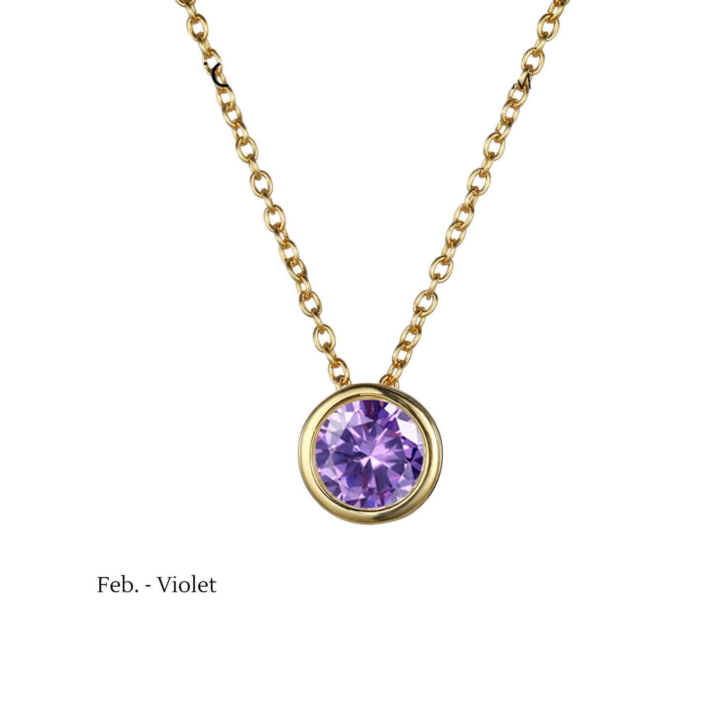 Dainty Birthstone Necklace