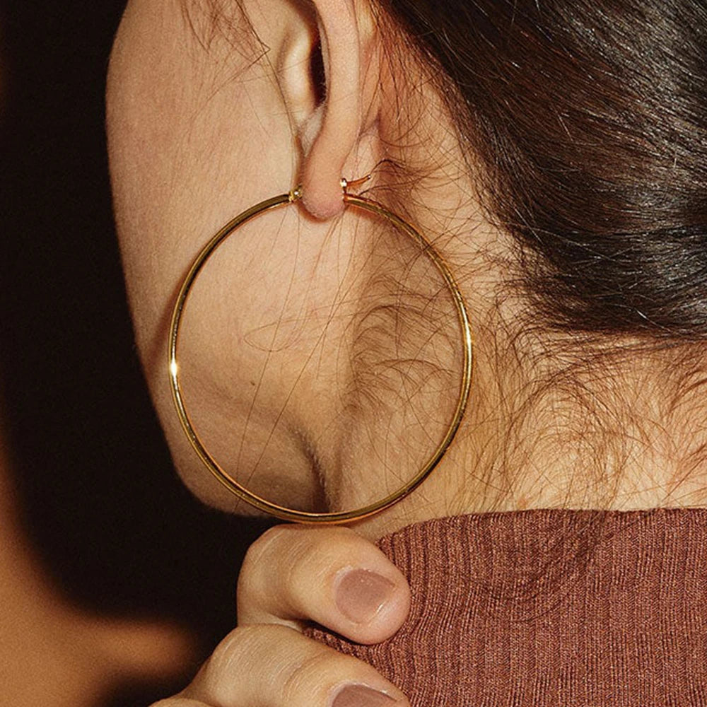 Everyday Thin Hoop Earrings